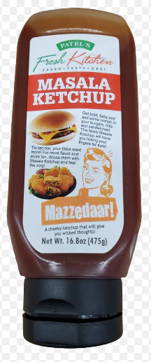 Patel’s Fresh Kitchen Masala Ketchup 475g (16.8oz)