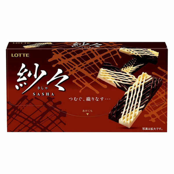 Lotte, Chocolate, Sasha, White & Milk Choco, 69g