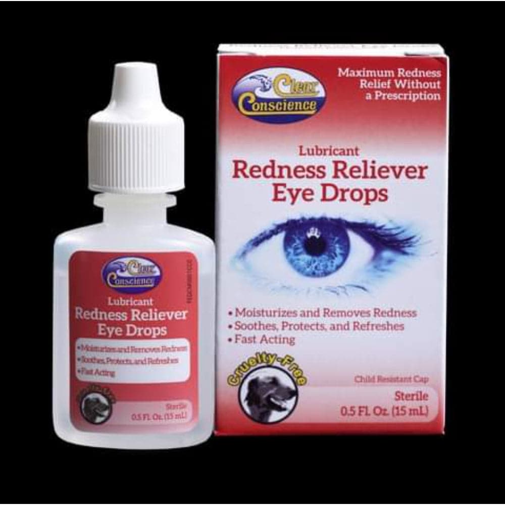 Clear Conscience – Eye Drops Lubricant Redness Reliever, 0.5 Floz
