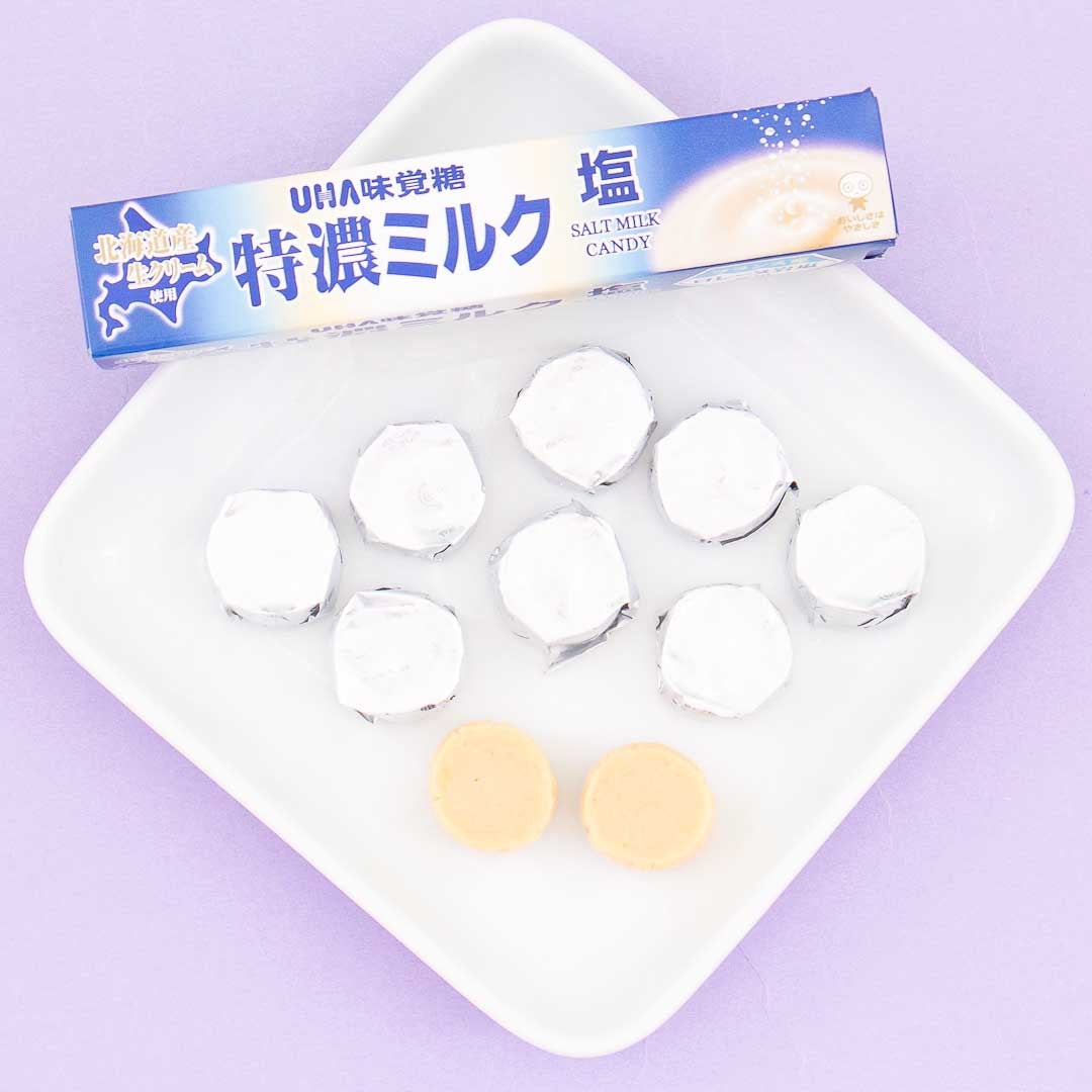 UHA Tokuno Milk 8.2 High Concentrated Candy – Salt Milk