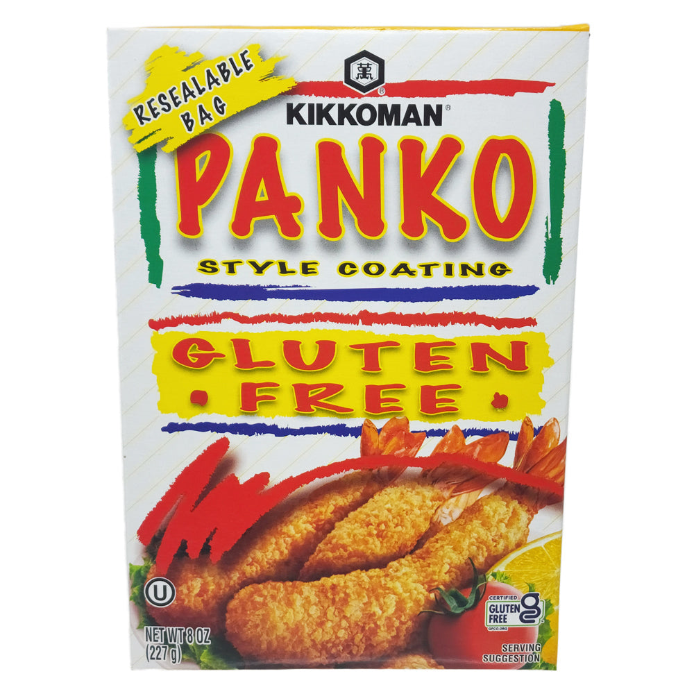 Kikkoman Gluten Free Panko Style Coating – 8oz.