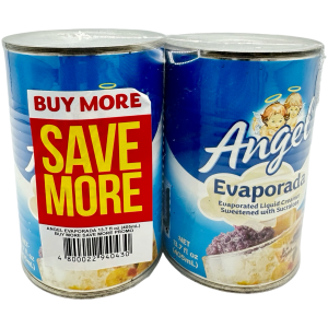 Angel – Evaporada – Evaporated Liquid Creamer – Value Pack – 2x 405 ML