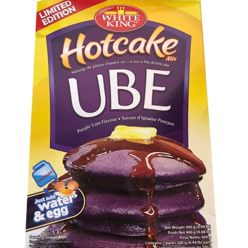 White King – Hotcake Mix – UBE (Purple Yam Flavour) – 400 G