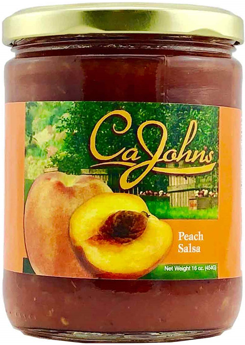 CaJohn’s Gourmet Peach Salsa, 16oz.
