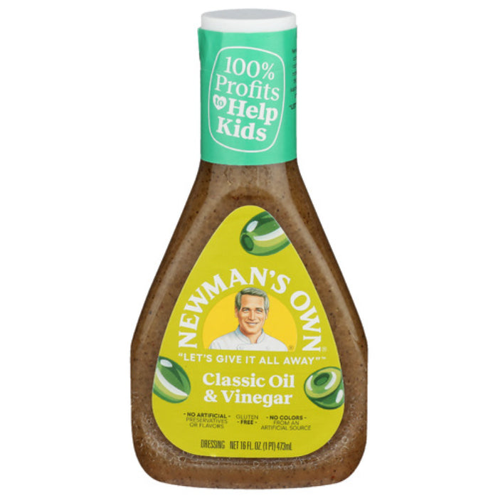 Newman’s Own – Dressing Olive Oil & Vinegar 16 OZ – Pack of 6