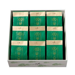 Chanoka, Fondant Chocolate Matcha,9 pcs in 1 box, Kyoto