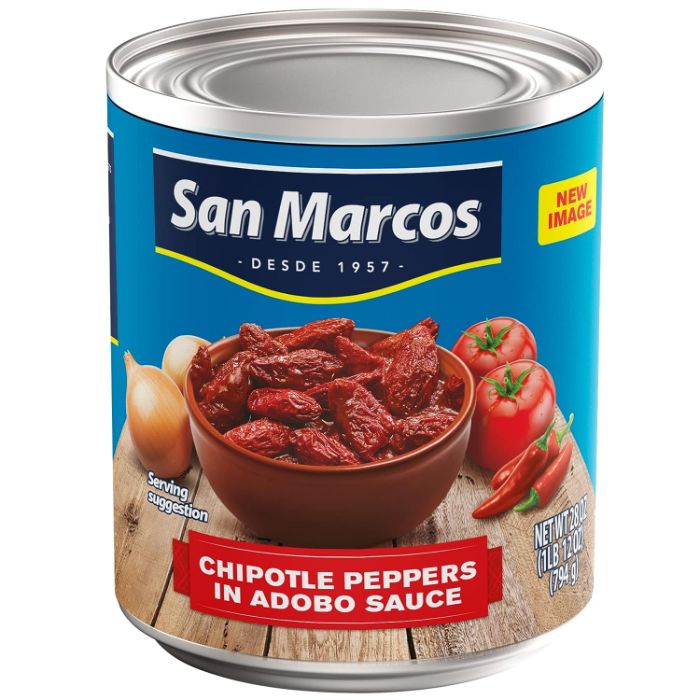 San Marcos Pepper Chipotle 28 Oz – (Pack of 12)