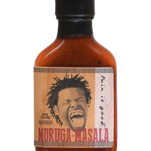 Hot Sauce Pain Is Good Moruga-Masala 3.5 oz Flask Heat 9 G