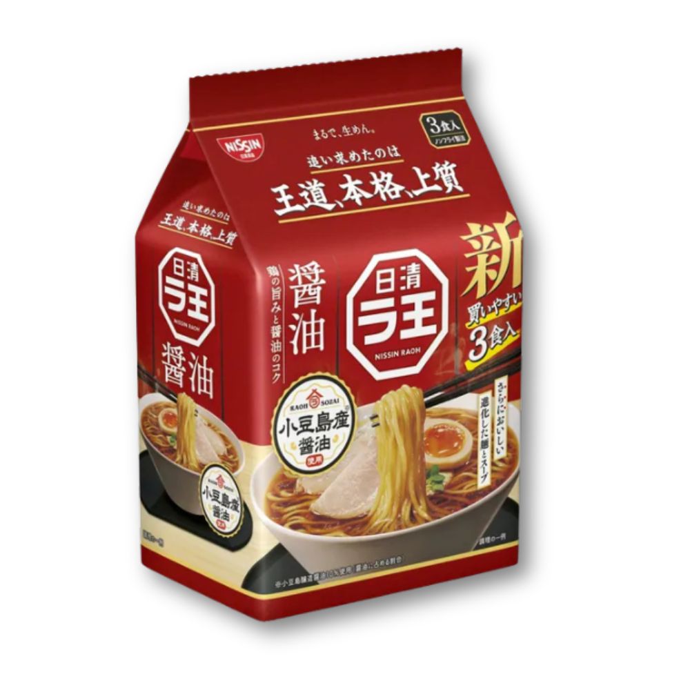 Nissin – Raoh Soy Sauce – 3 Pack