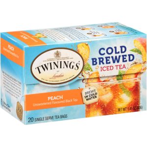 Twinings – Cold Infuse Tea Peach Passionfruit, 12 Bags | Pack of 6