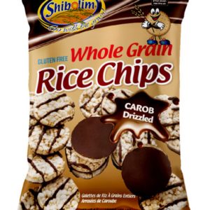 Shibolim Whole Grain Rice Chips Carob Coated, 3.5 oz.