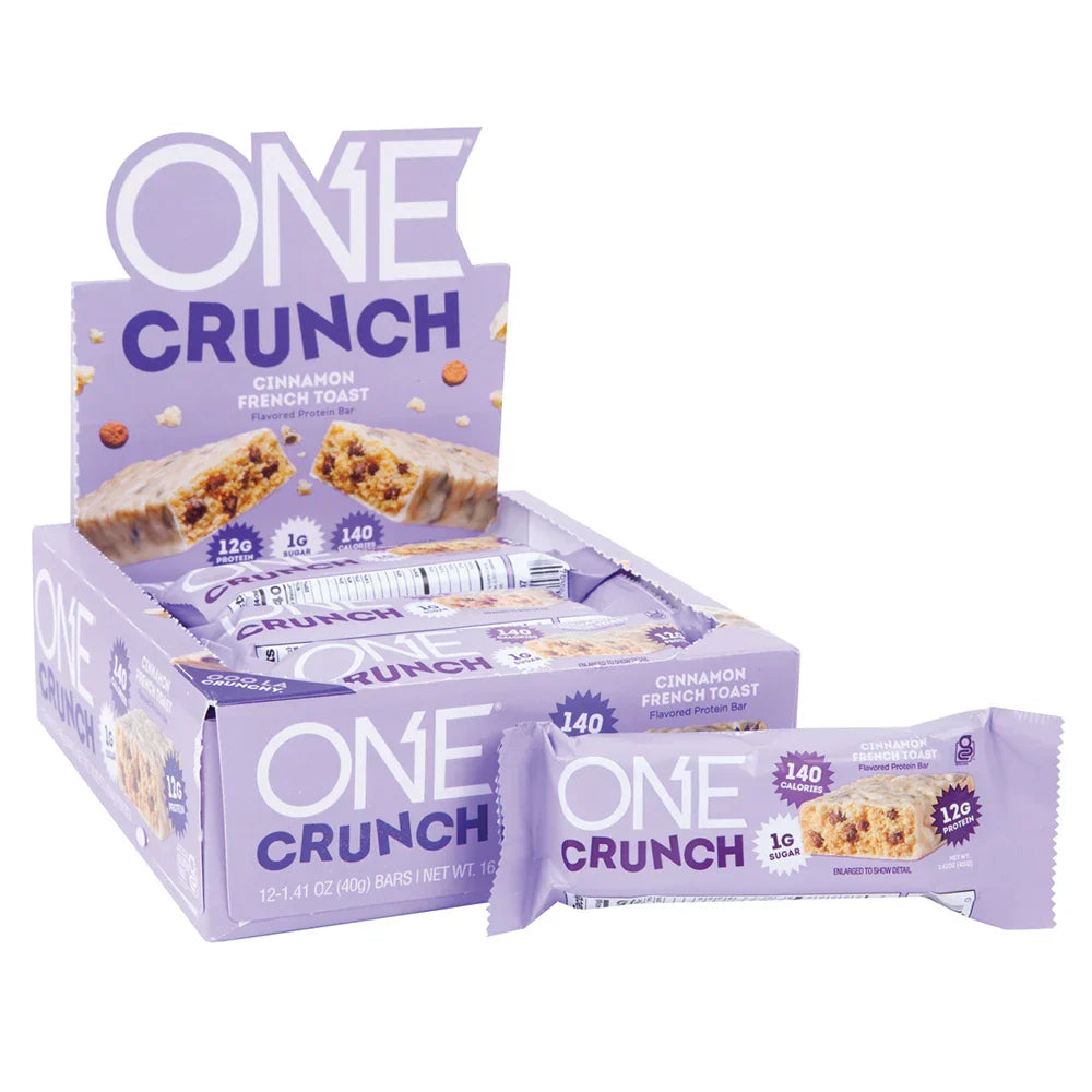 OneBar Bar Crunch Cinnamon French Toast 40 GM – Pack of 12