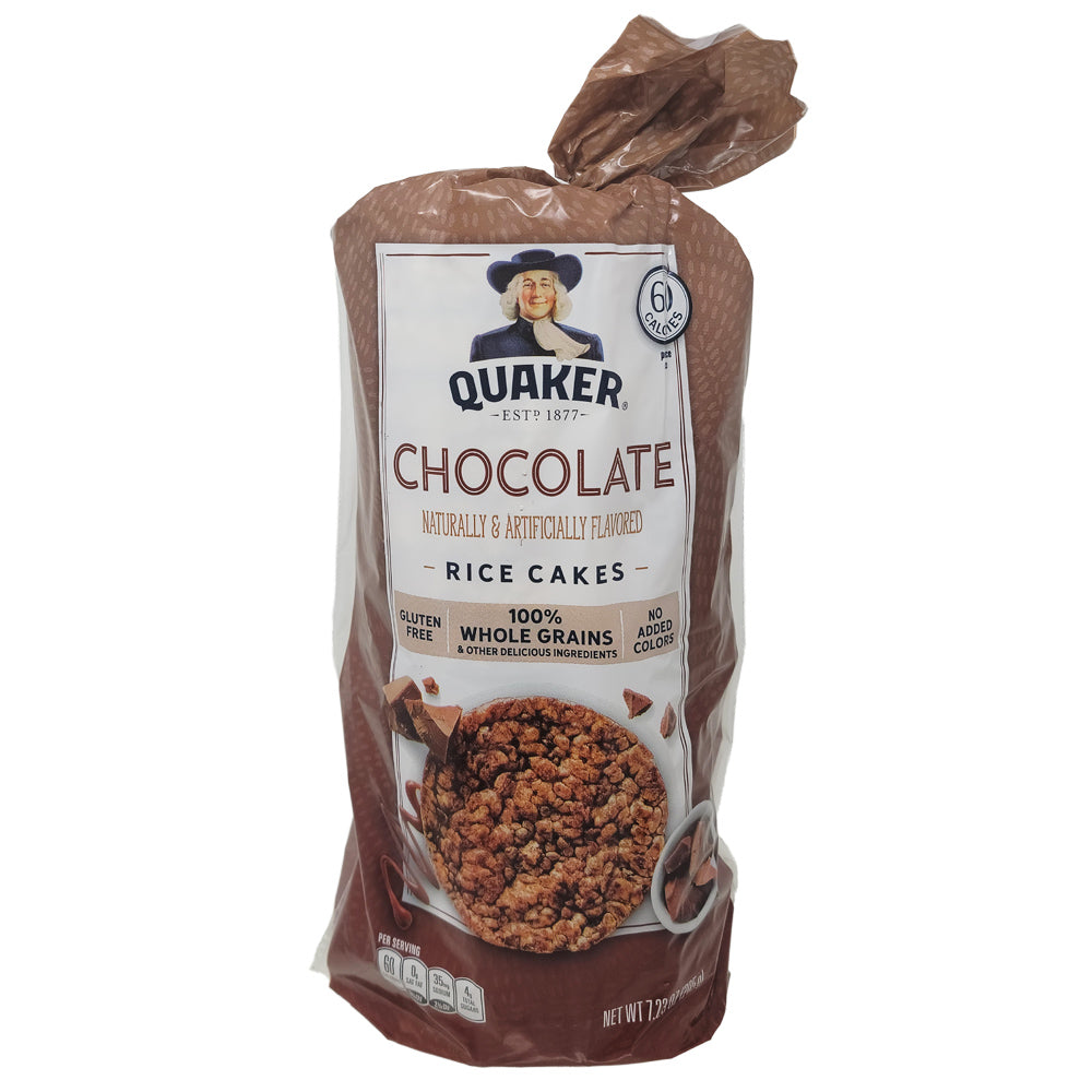 Quaker Chocolate Rice Cakes – 7.23oz