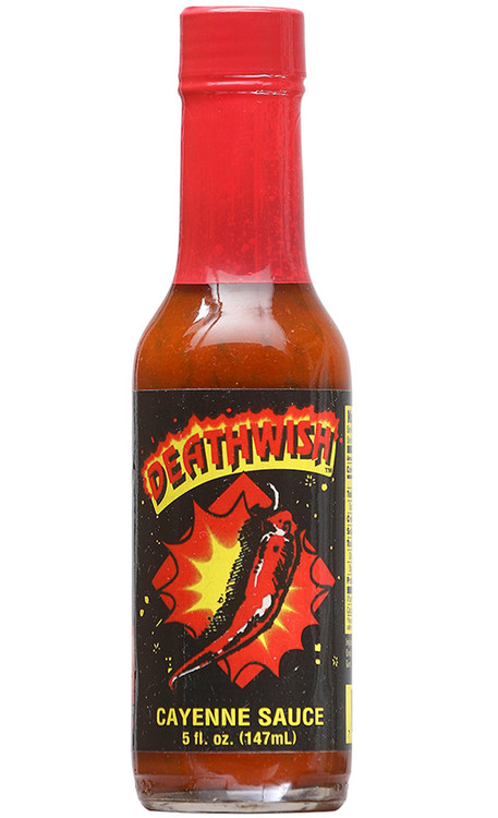 Deathwish Cayenne Hot Sauce, 5oz.
