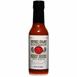 Hot Sauce Kentucky Straight Bourbon Ghost Pepper Heat 9