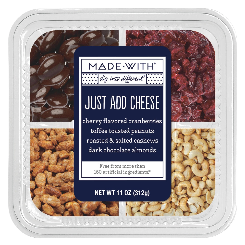 Made With – Dark Chocolate Cranberry Nut Clusters, 11 oz | Pack of 12