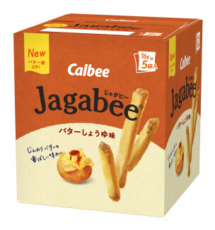 Calbee “Jagabee, Butter Soy Sauce Flavor”, 90g