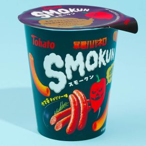 Tohato Tyrant Habanero Potato Rings Cup – Spicy Chorizo