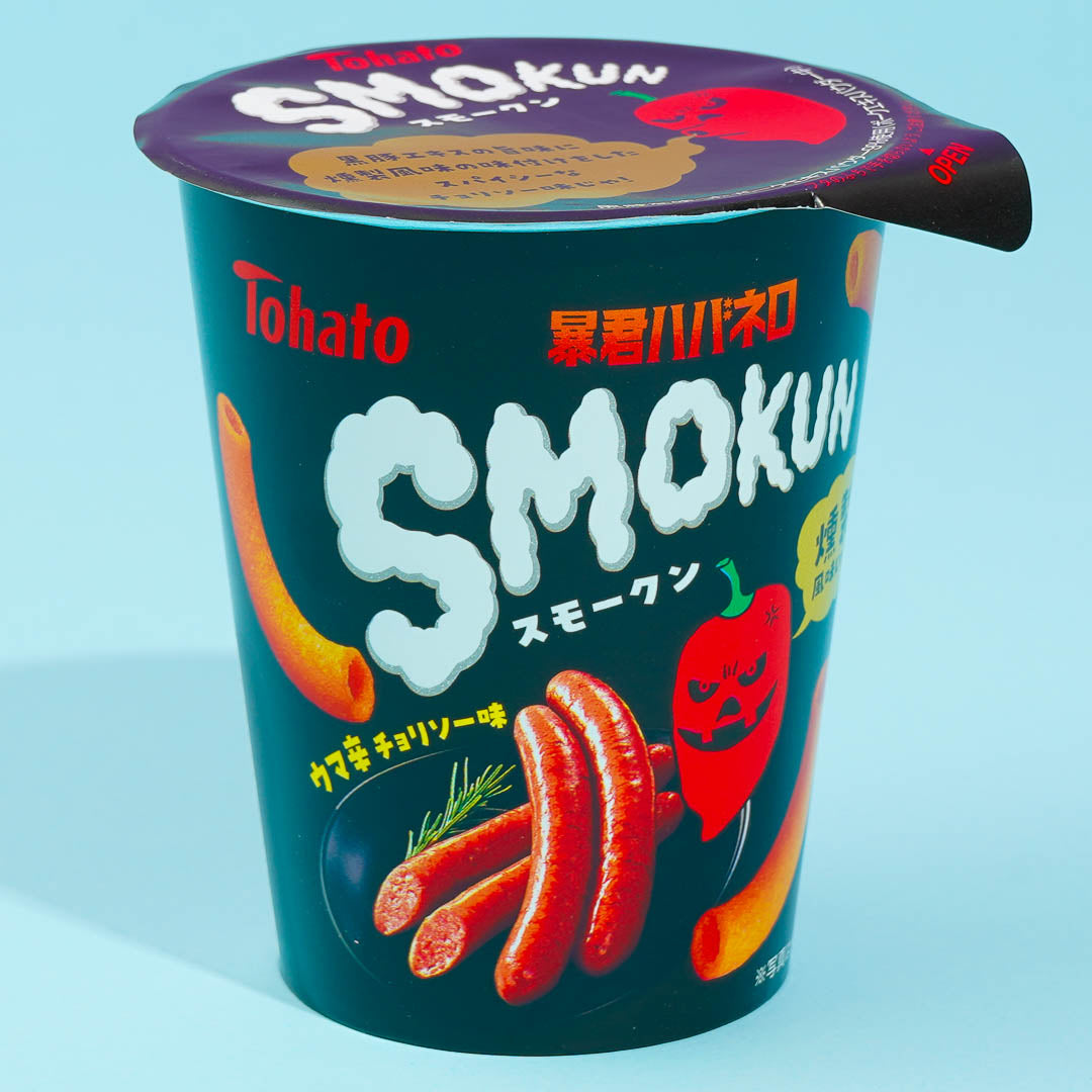 Tohato Tyrant Habanero Potato Rings Cup – Spicy Chorizo