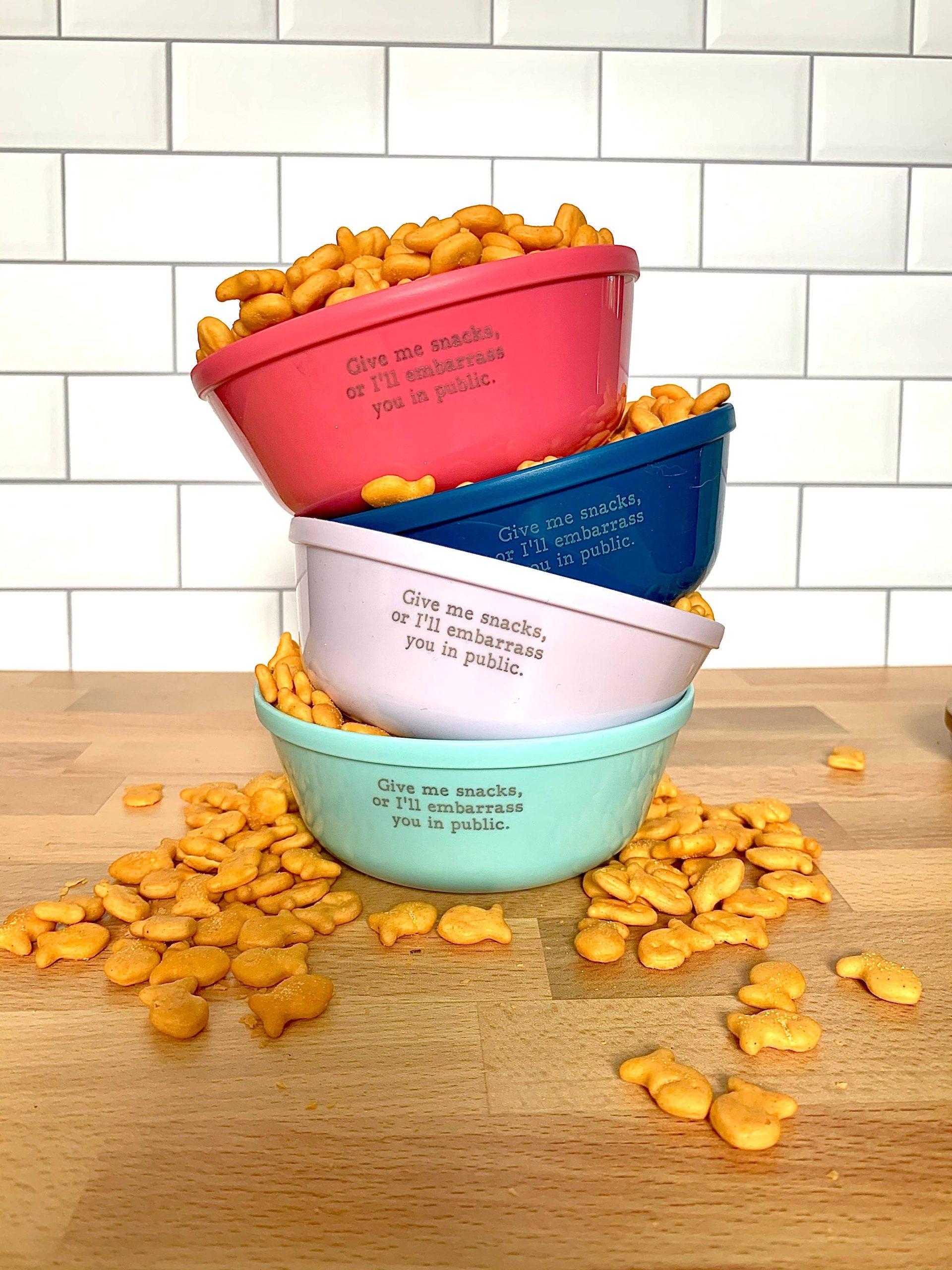 Buffalovely – Give Me Snacks or I Embarrass You in Public Snack Bowl