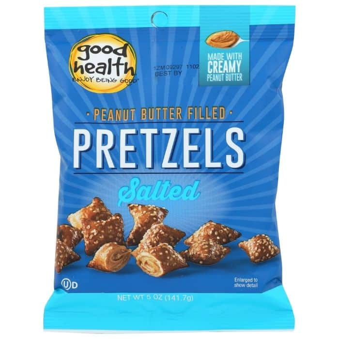 Buy Good Health – Peanut Butter Filled Pretzels, Salted