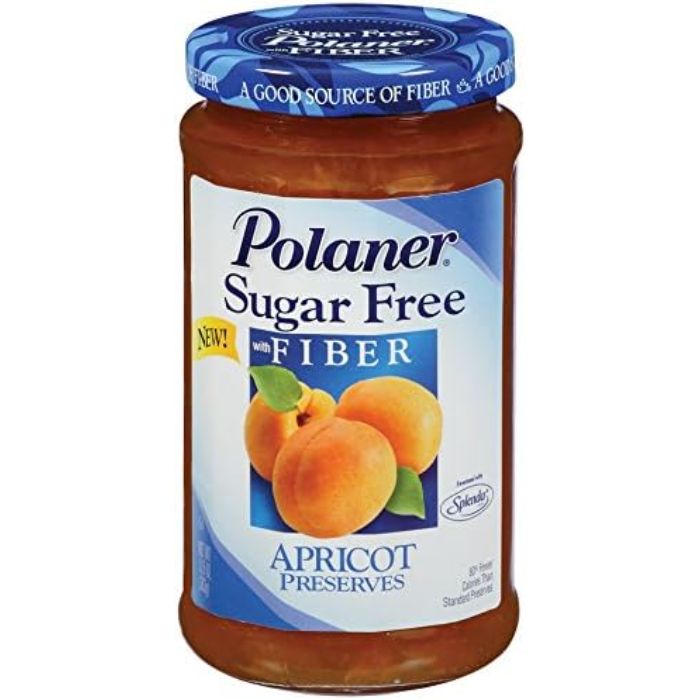 Polaner – Preserve Sugar-Free Apricot, 13.5 Oz | Pack of 12