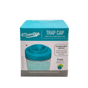 Trap Caps for Fruit Flies, 4-Pack, Masontops