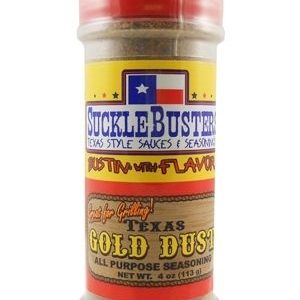 SuckleBusters Texas Gold Dust All Purpose Seasoning, 4oz.