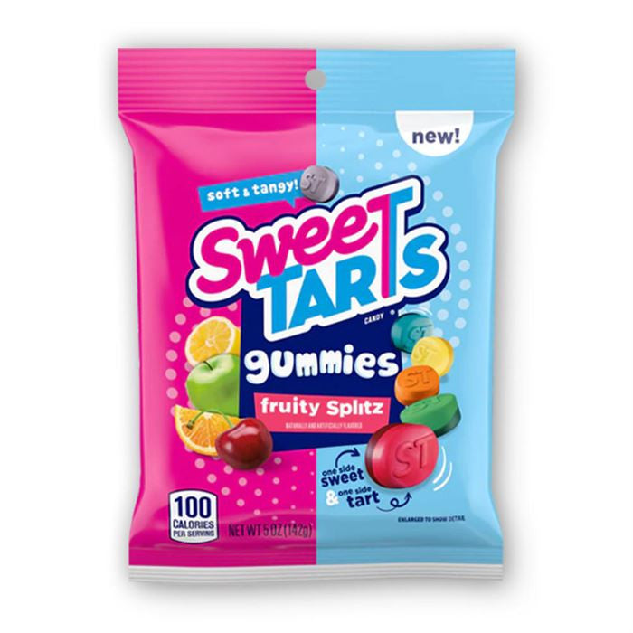 Sweetarts Gummies Fruity Splitz – 5 oz Bag