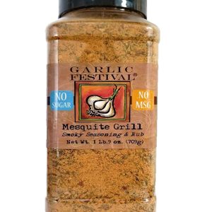Seasoning Mesquite Grill Garlic Festival Foods 1 lb 9