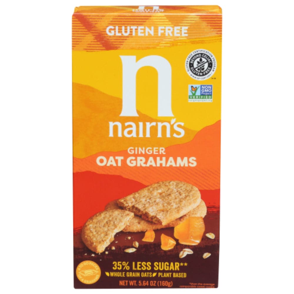 Nairn’s – Gluten Free Stem Ginger Oat grahams 5.64 Oz