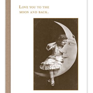 Shannon Martin Design – Little Girl On Moon Card