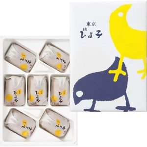 Tokyo Hiyoko Manju Traditional Japanese Sweet “Hiyoko” Pack of 7 weet bean paste filling Made in JAPAN