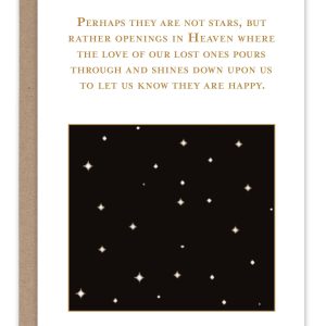 Shannon Martin Design – Stars In Heaven Sympathy Card