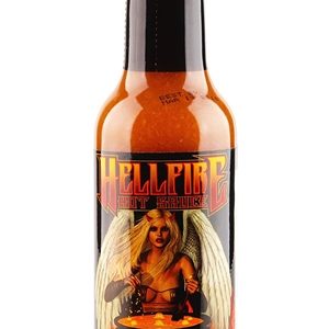 Hellfire Devil’s Gold Hot Sauce, 5oz.