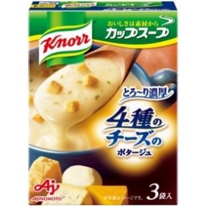 Ajinomoto, Knorr, Instant Soup, 4 kinds of Cheese, For 3 cups