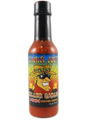 Tahiti Joe’s Killer Garlic XXX Pepper Sauce, 5oz.