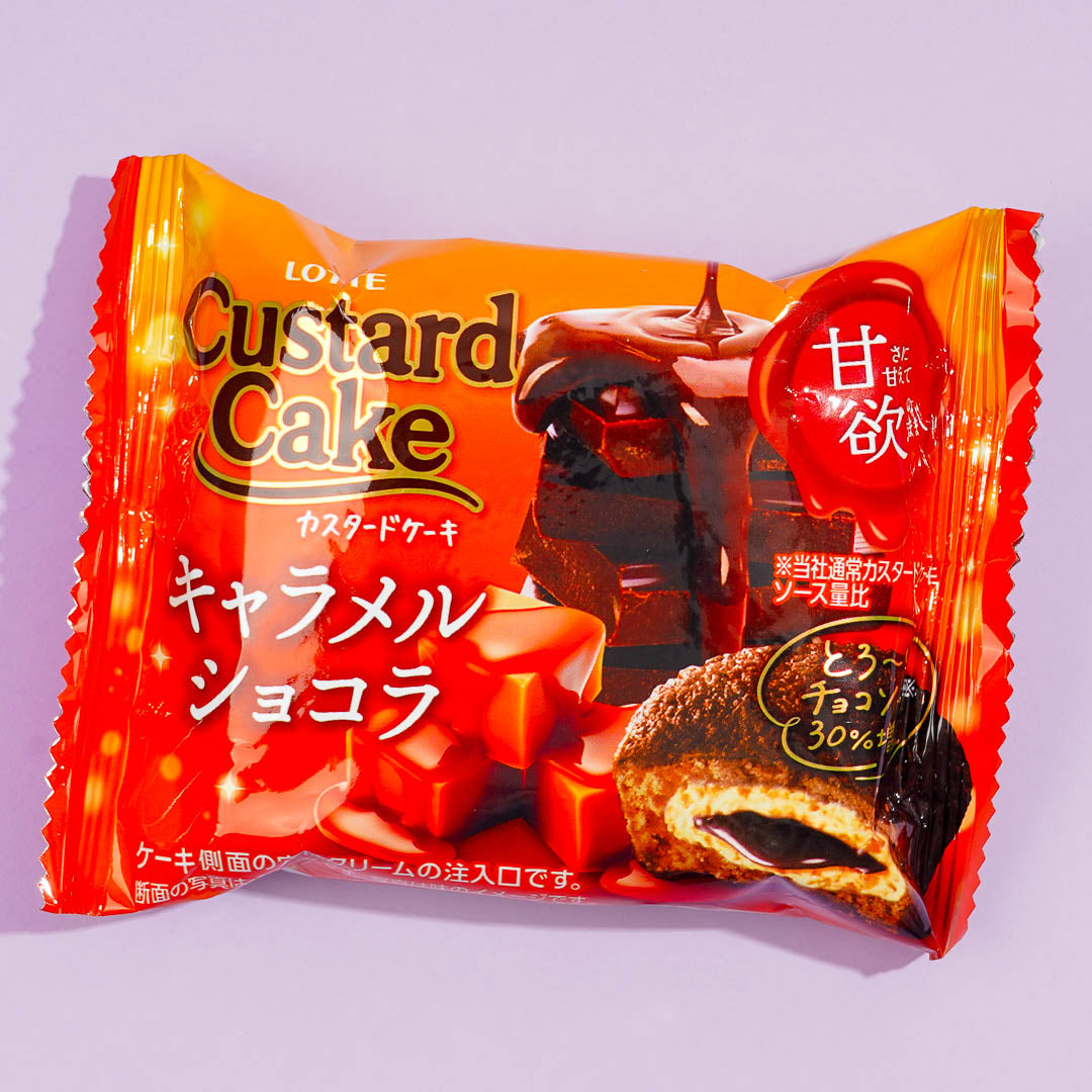 Lotte Custard Cake – Caramel Chocolate