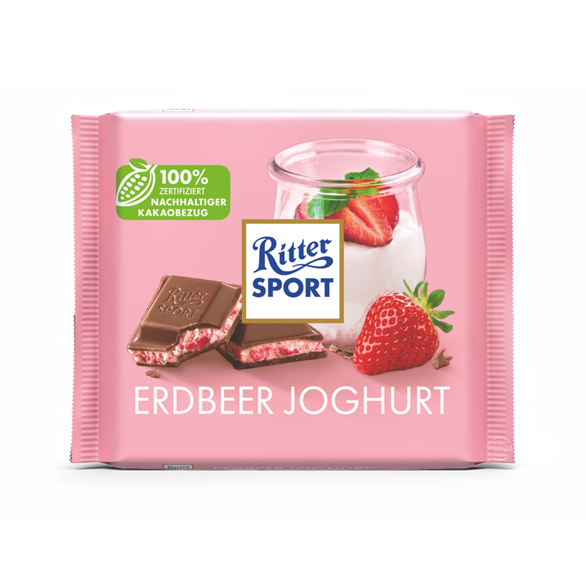 Ritter Sport Strawberry Yogurt – 100g