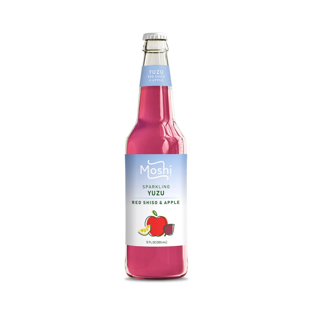 Moshi – Yuzu Red Shiso & Apple Soda, 12 fl oz