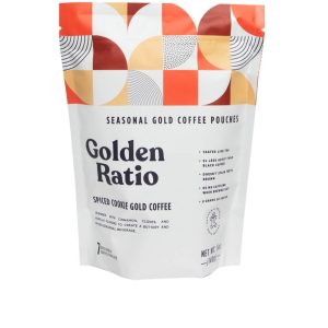 Spiced Cookie Gold Coffee Seasonal, Low Acid – 6 pouches x 7-pack