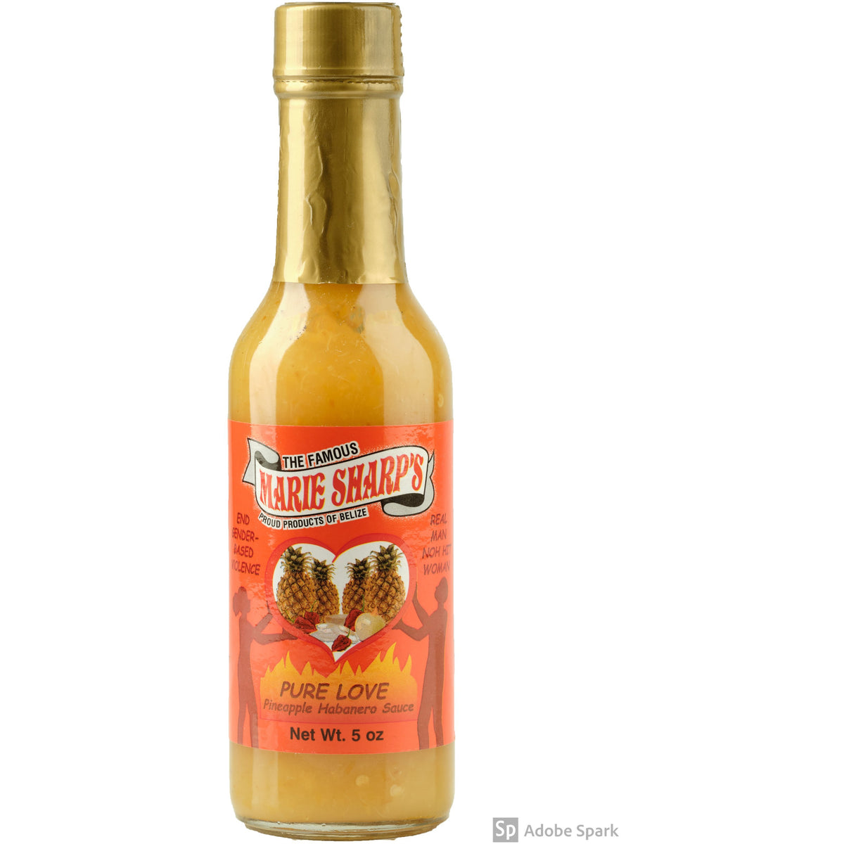 Marie Sharp’s Pure Love Hot Sauce