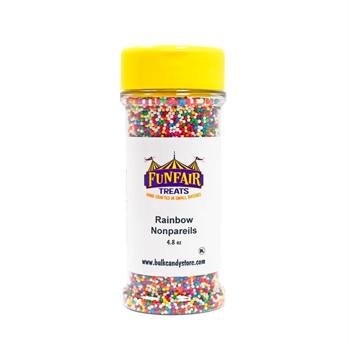 Rainbow Nonpareil Sprinkles – 4.8 oz