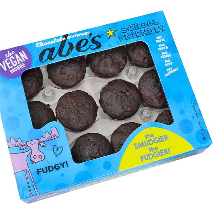 Abe’s – Vegan Chocolate Fudge Brownies, 11.5oz