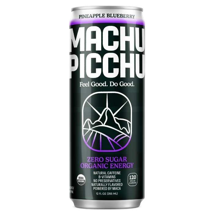 Machu Picchu – Elevate 120 Organic Energy Drinks, 12 fl oz | Multiple