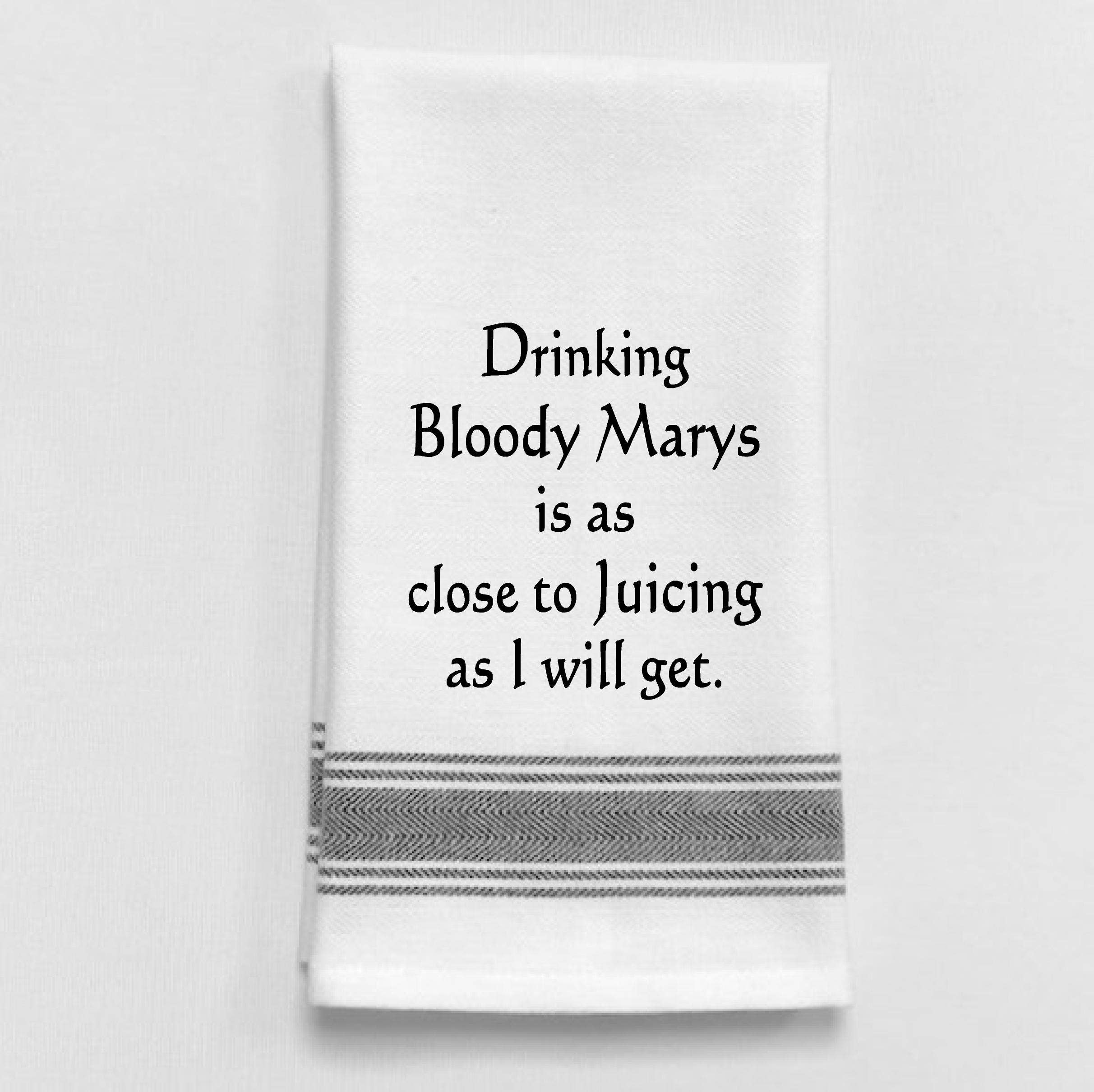 Wild Hare Designs – Drinking Bloody Marys is as close to juicing… BB