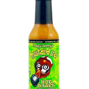 Hot Sauce Crazy Jerrys Mustard Gas 5 oz Heat 10+++Extract