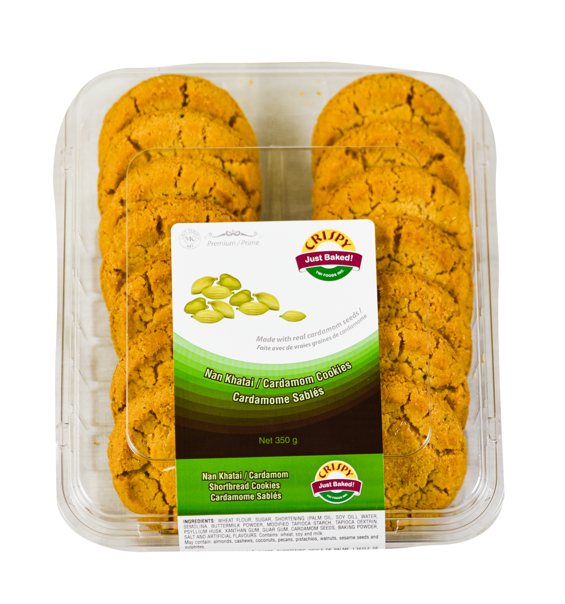 TWI Nan Khati Cardamom Cookies 350g