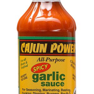 Cajun Power Spicy Garlic All Purpose Sauce, 8oz.