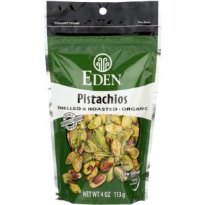 EDEN FOODS – NUT PISTACHIO SHELLD RST 4 OZ – Pack of 1
